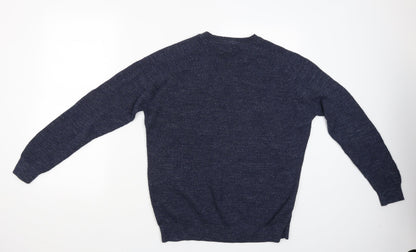 Next Womens Blue   Pullover Jumper Size L