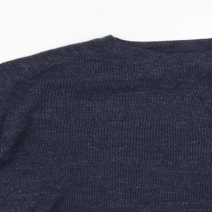 Next Womens Blue   Pullover Jumper Size L