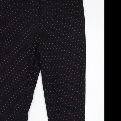 Next Womens Blue Argyle/Diamond  Trouser Suit Suit Trousers Size 10 L26 in