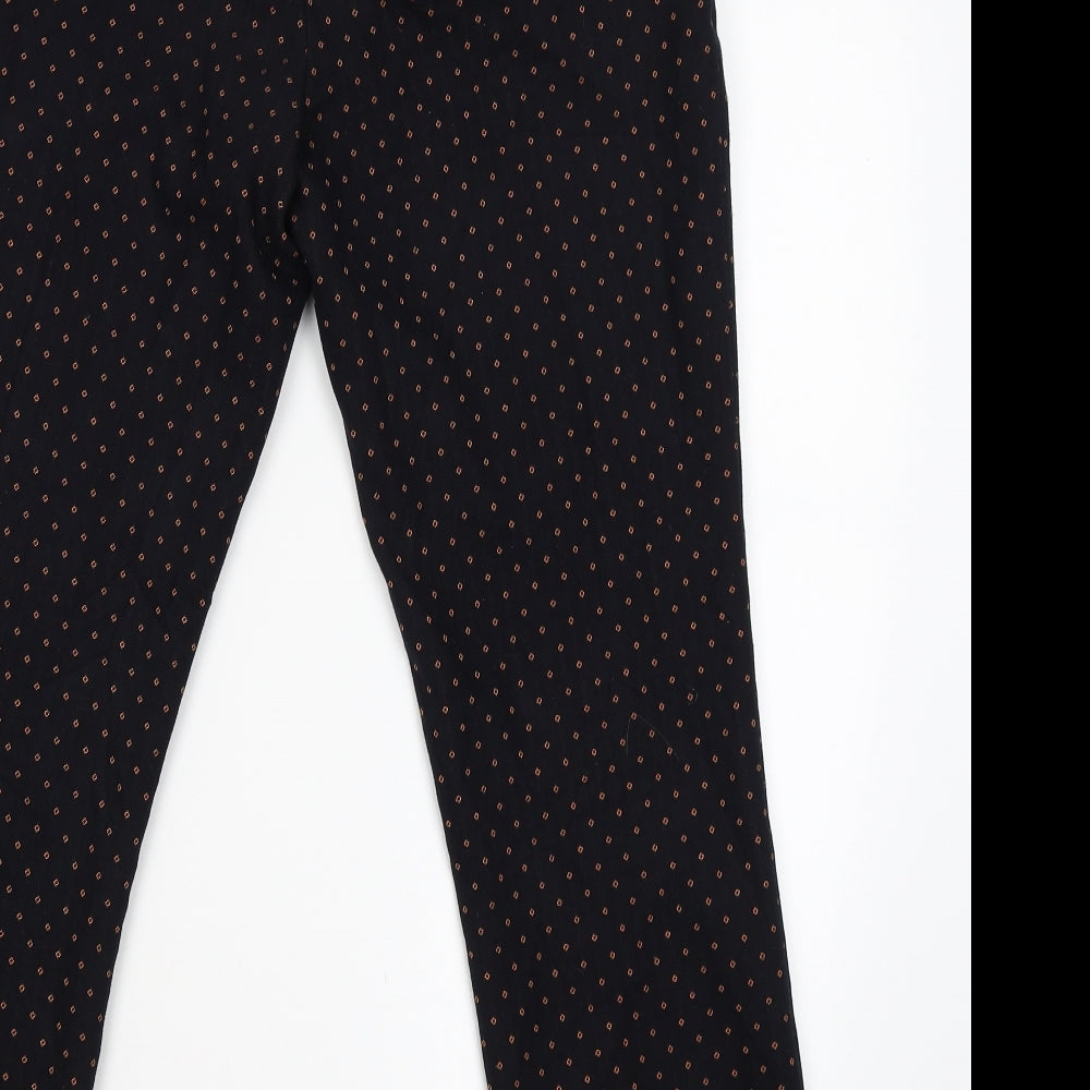 Next Womens Blue Argyle/Diamond  Trouser Suit Suit Trousers Size 10 L26 in