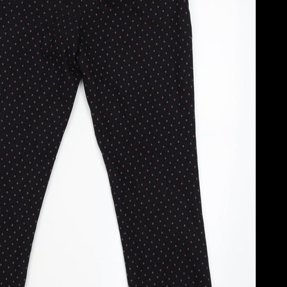 Next Womens Blue Argyle/Diamond  Trouser Suit Suit Trousers Size 10 L26 in