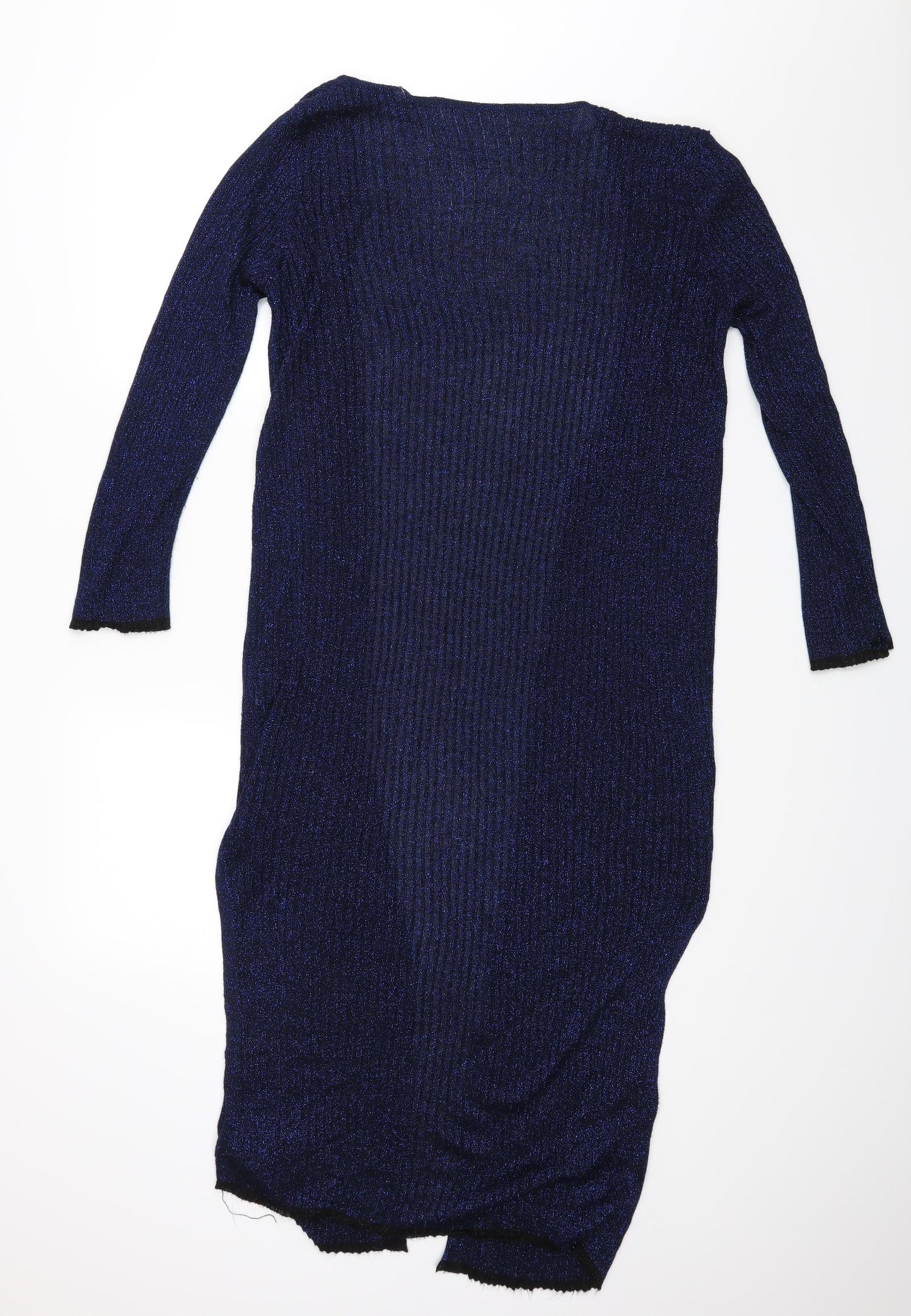 Preworn Womens Black   Wrap Jumper One Size