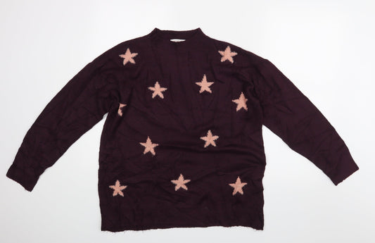 NEXT Womens Purple   Pullover Jumper Size M