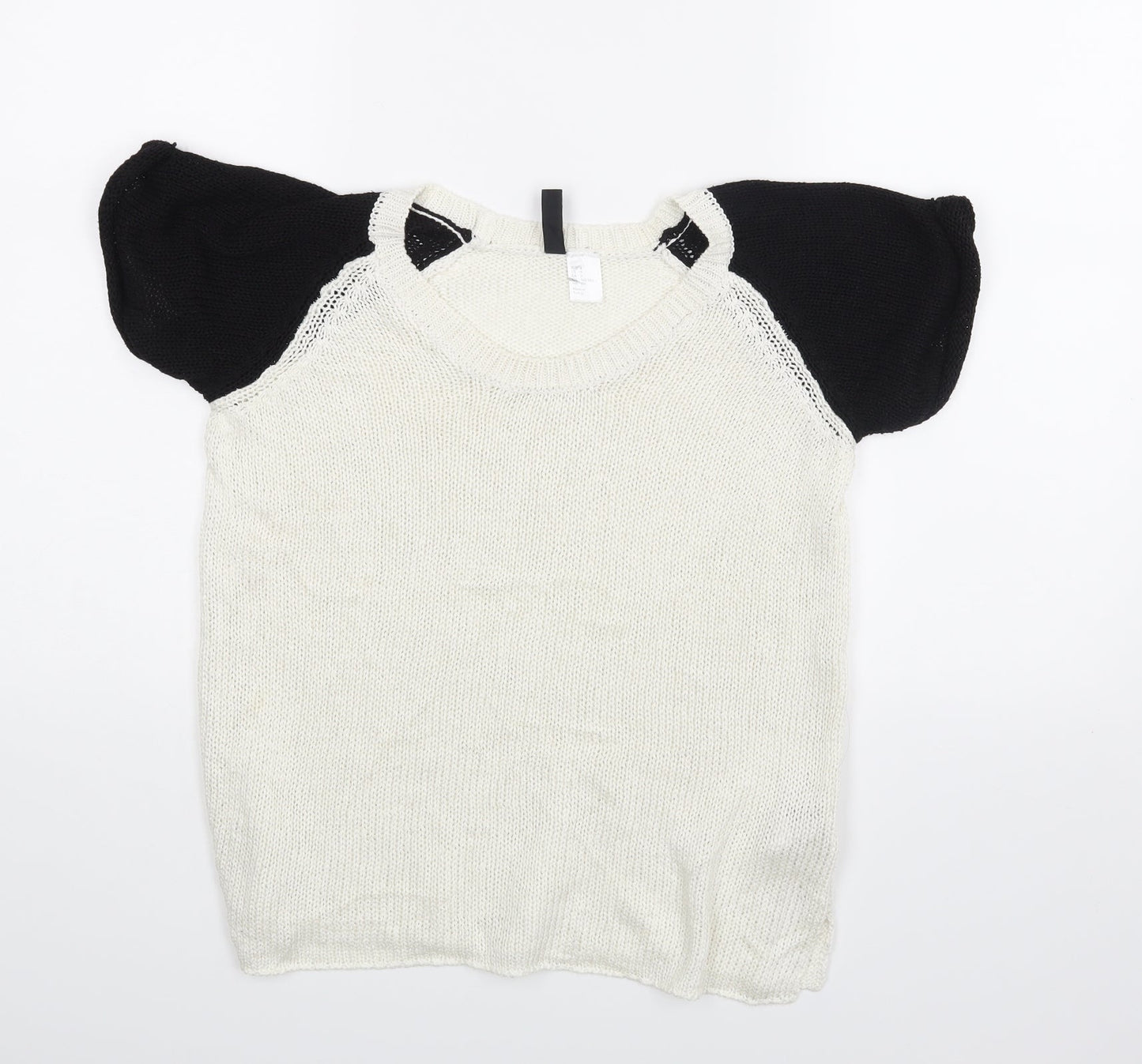 H&M Womens White   Basic Blouse Size S