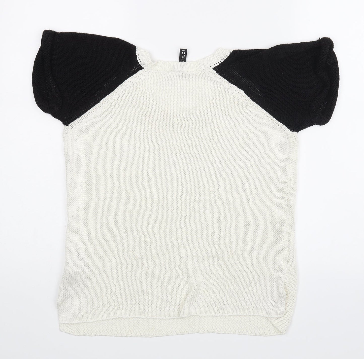 H&M Womens White   Basic Blouse Size S