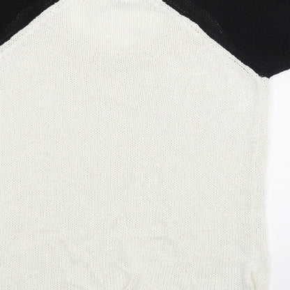H&M Womens White   Basic Blouse Size S