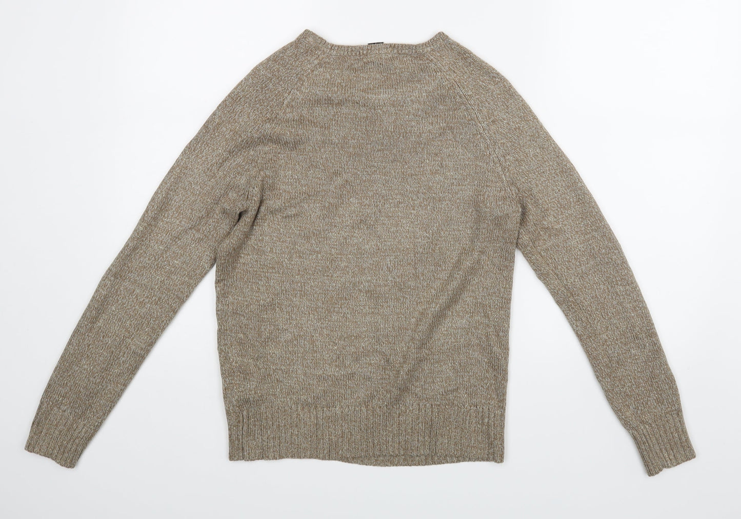 H&M Womens Gold   Pullover Jumper Size S