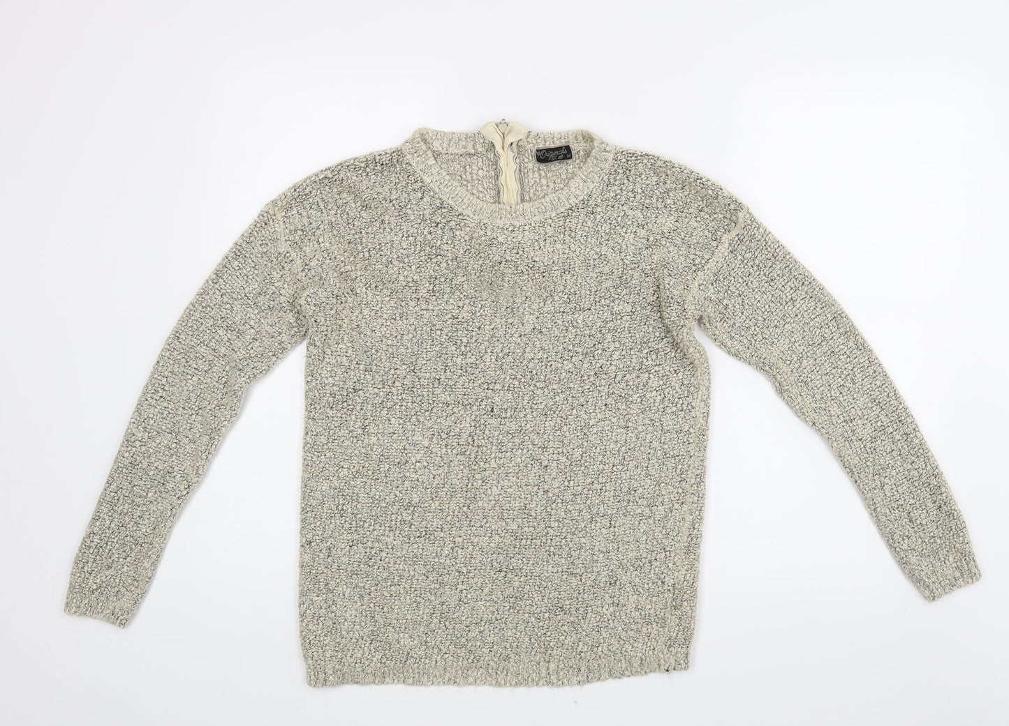 Originals Womens Beige   Pullover Jumper Size M