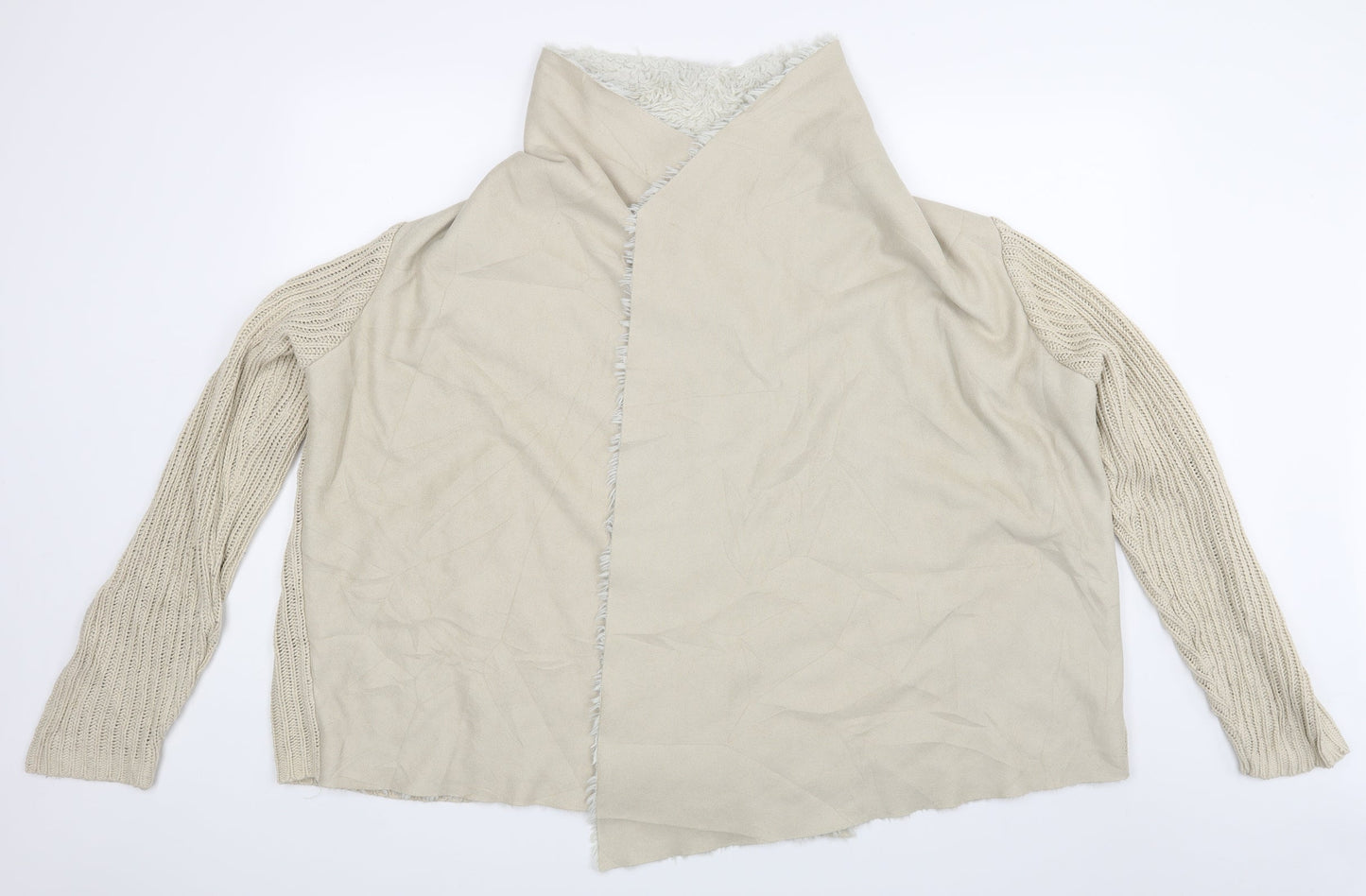 Atmosphere Womens Beige   Wrap Jumper Size XL