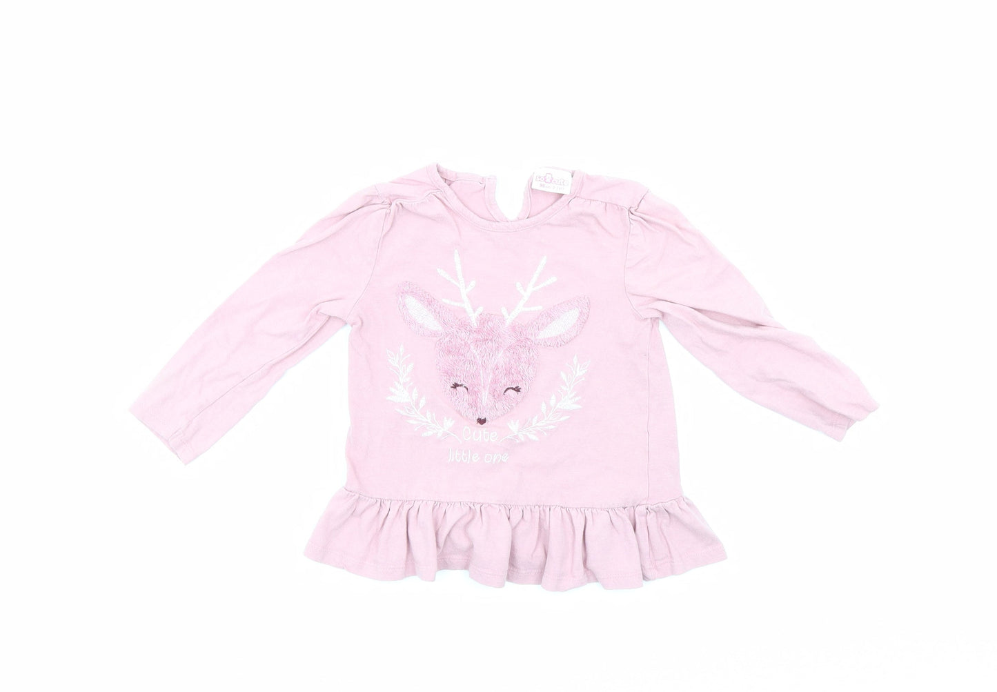 So Cute Girls Pink   Tunic Jumper Size 2-3 Years