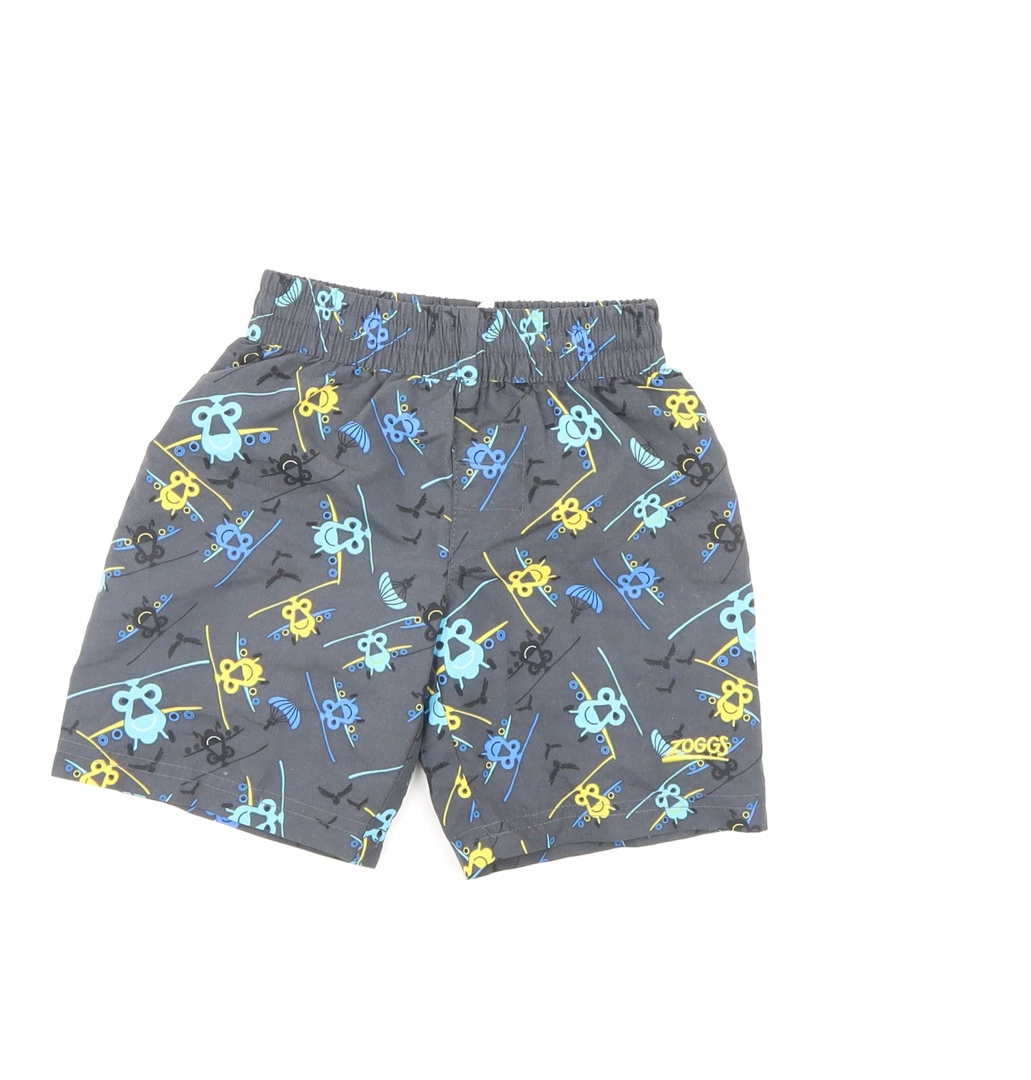 Zoggs Boys Grey   Sweat Shorts Size 3 Years - swimming shorts