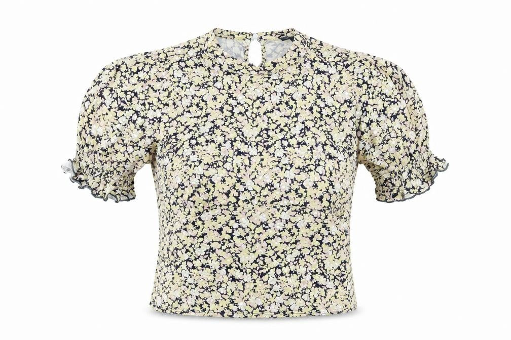 Miss Selfridge Womens Multicoloured Floral  Basic Blouse Size 8