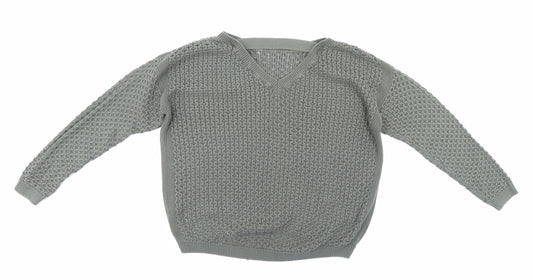 New Look Womens Green   Pullover Jumper Size 10
