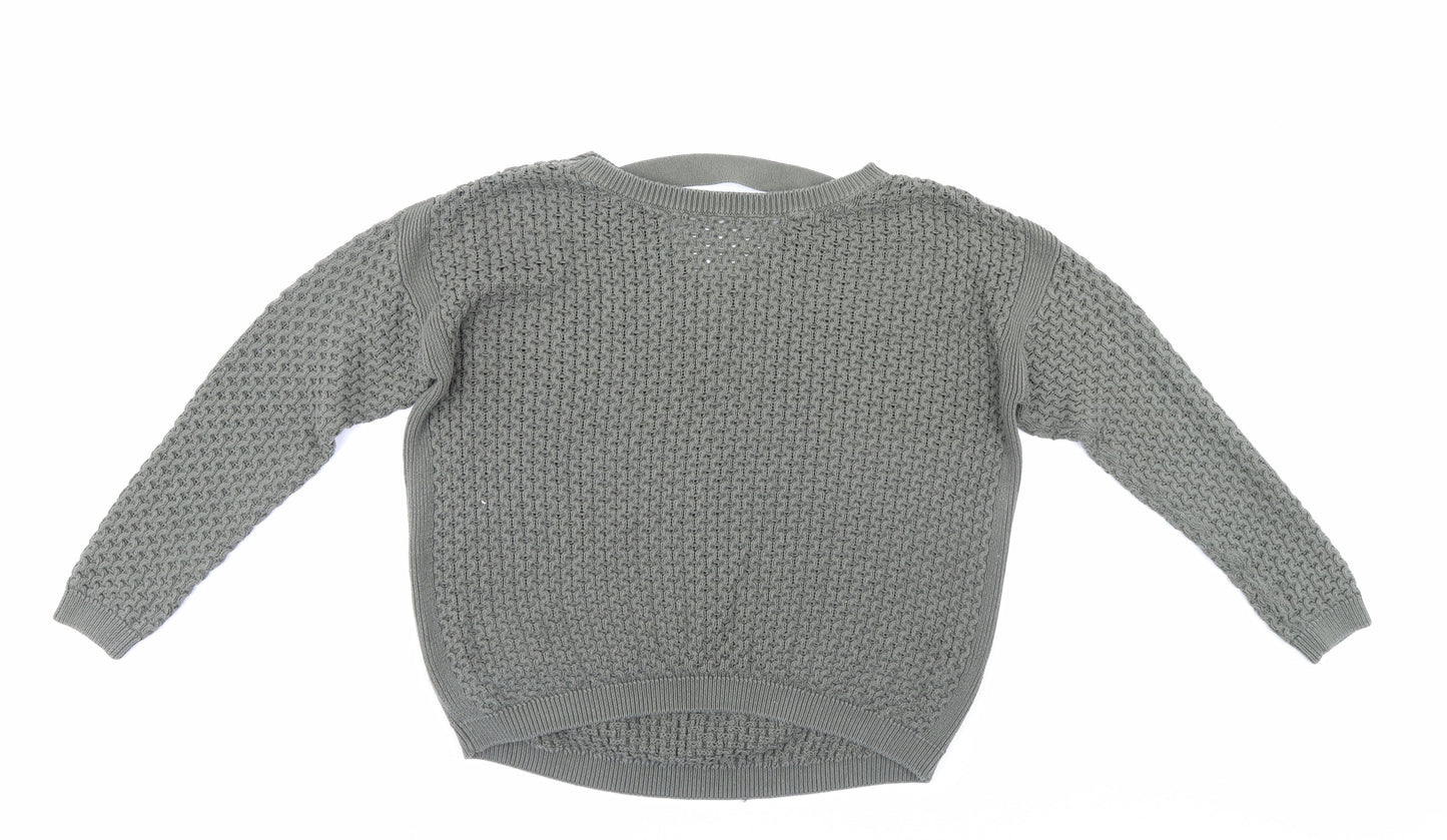 New Look Womens Green   Pullover Jumper Size 10