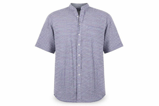 LA Loving Mens Multicoloured Check   Button-Up Size L