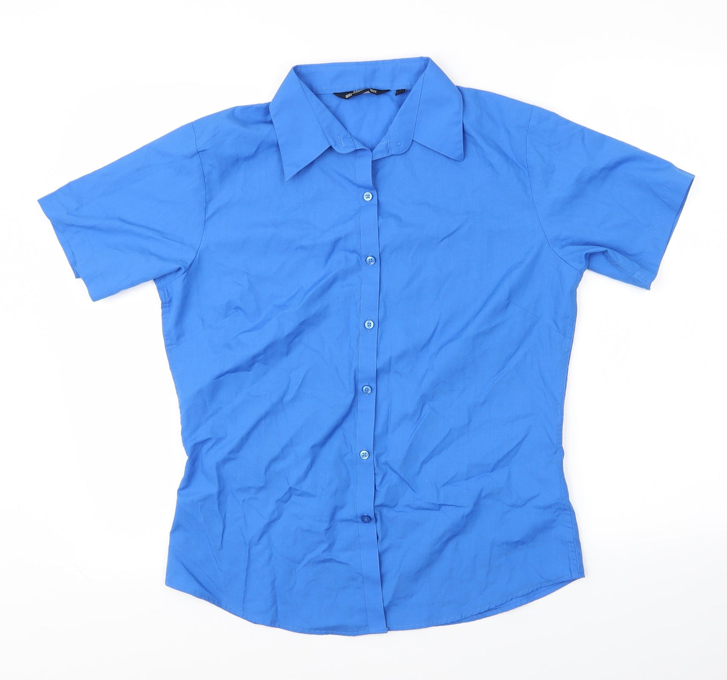 Premier Womens Blue   Basic Button-Up Size 12