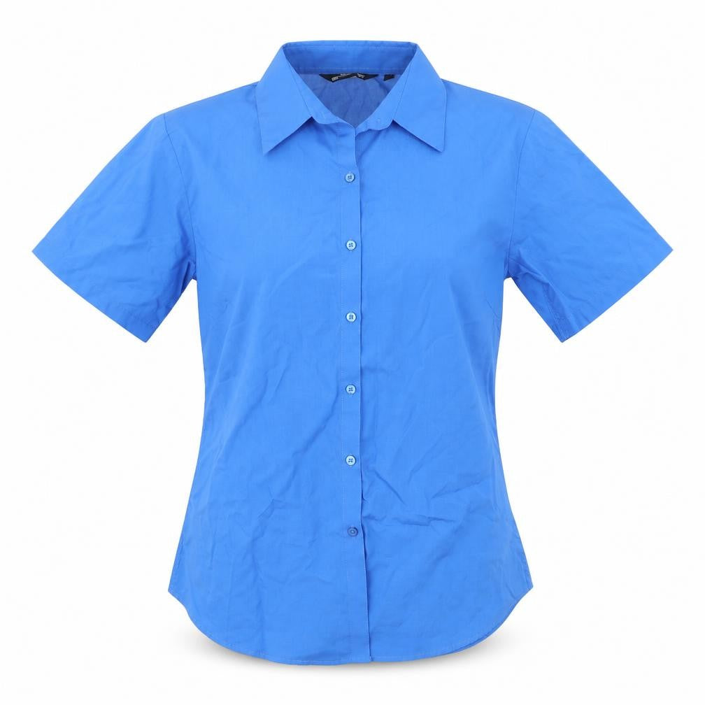 Premier Womens Blue   Basic Button-Up Size 12
