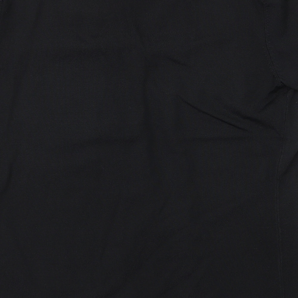 Canda Womens Black   Cardigan Jumper Size M