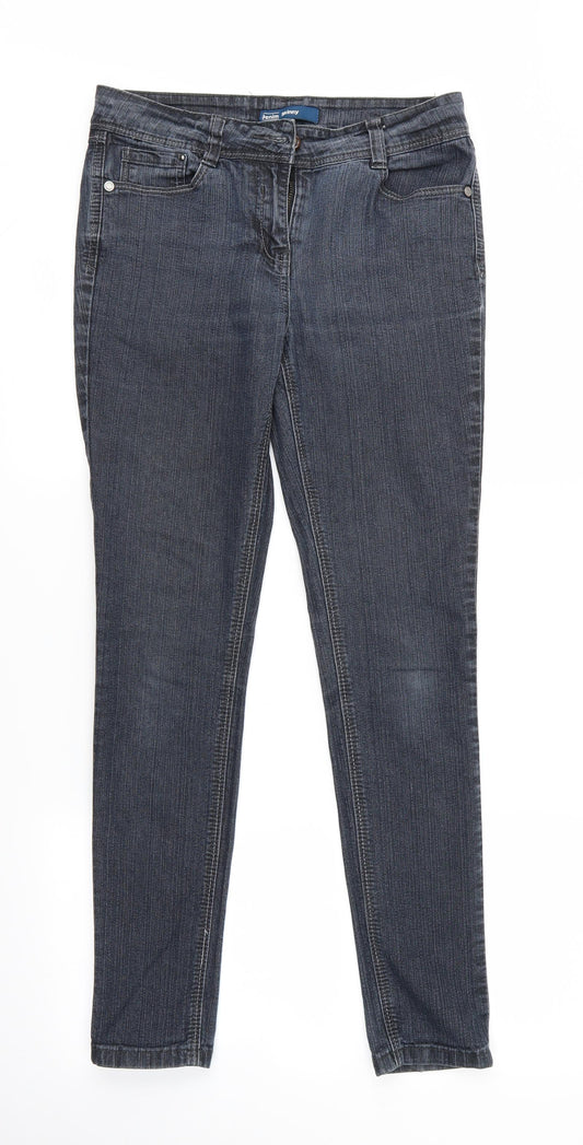 Denim Womens Blue   Skinny Jeans Size 8 L36 in