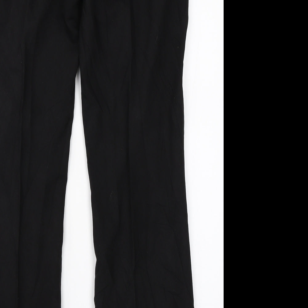 George Womens Black   Dress Pants Trousers Size 10 L30 in