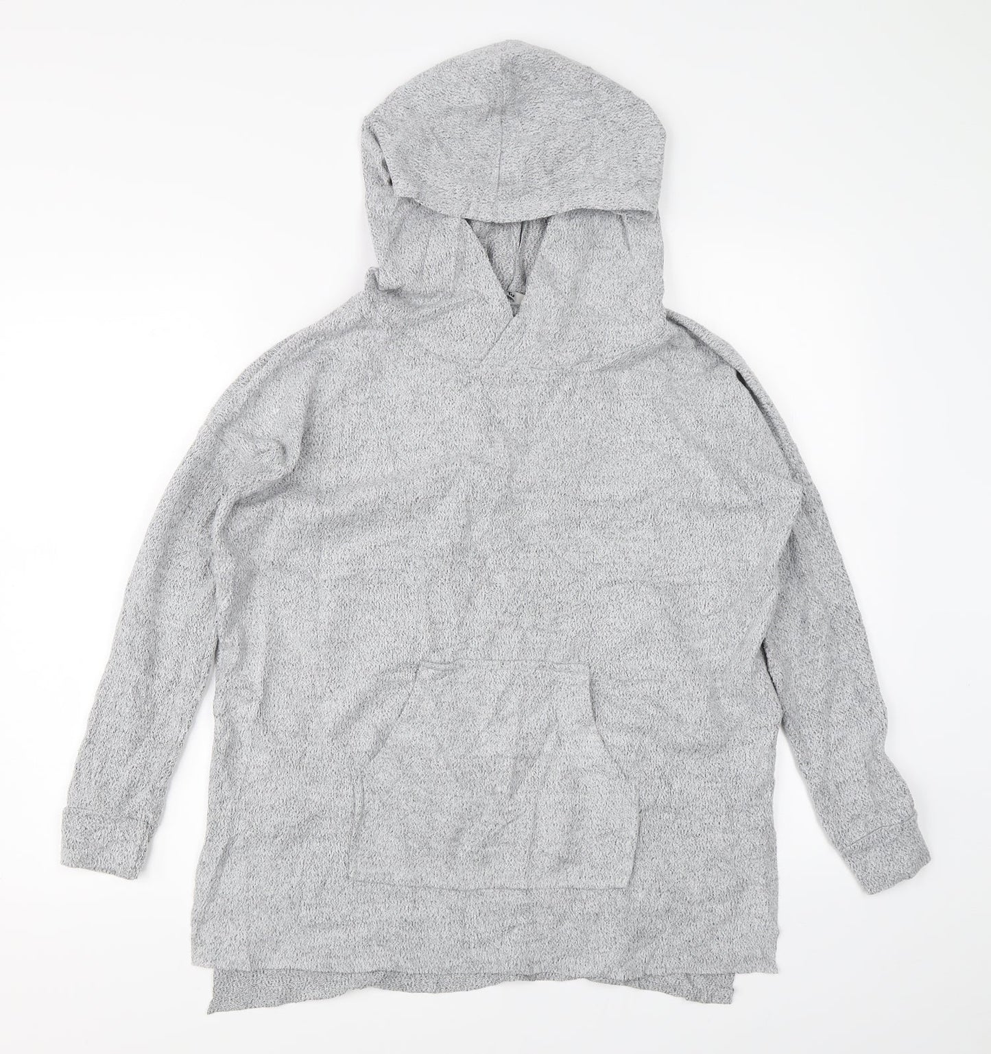 TU Womens Grey   Pullover Hoodie Size 8