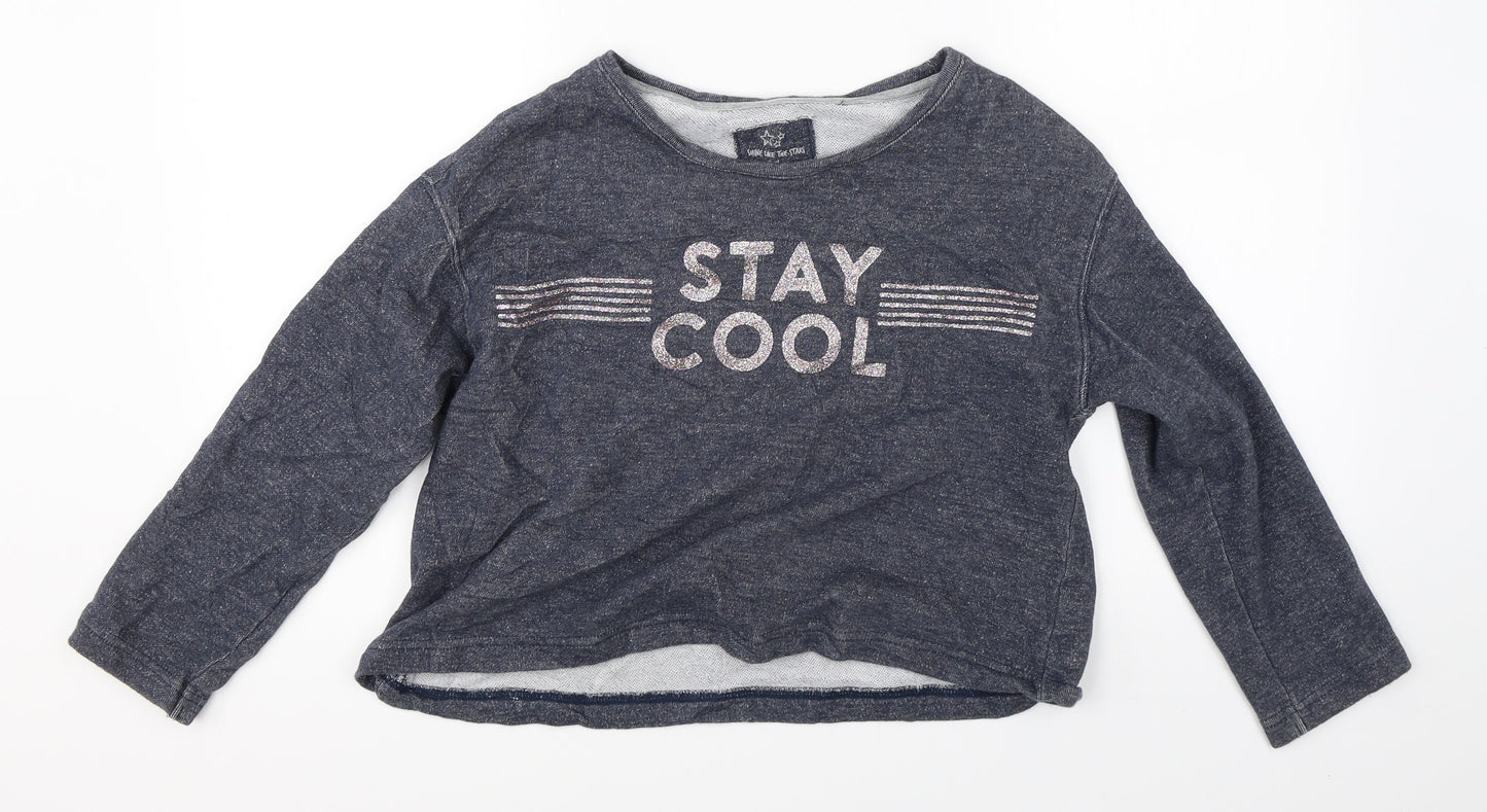 NEXT Girls Blue   Pullover Jumper Size 11 Years