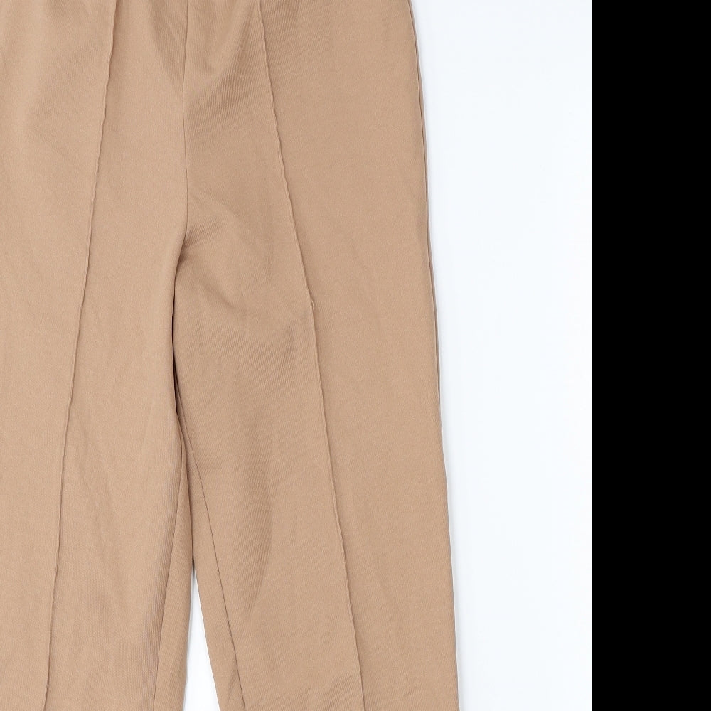 Slimma Womens Orange   Trousers  Size 10 L27 in