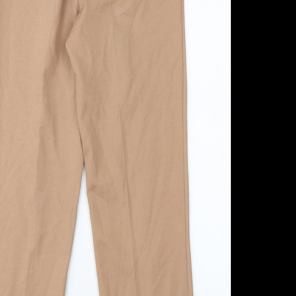 Slimma Womens Orange   Trousers  Size 10 L27 in