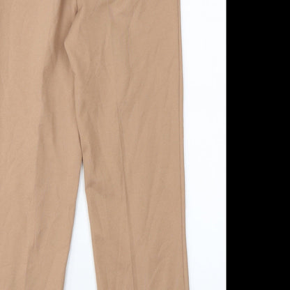 Slimma Womens Orange   Trousers  Size 10 L27 in