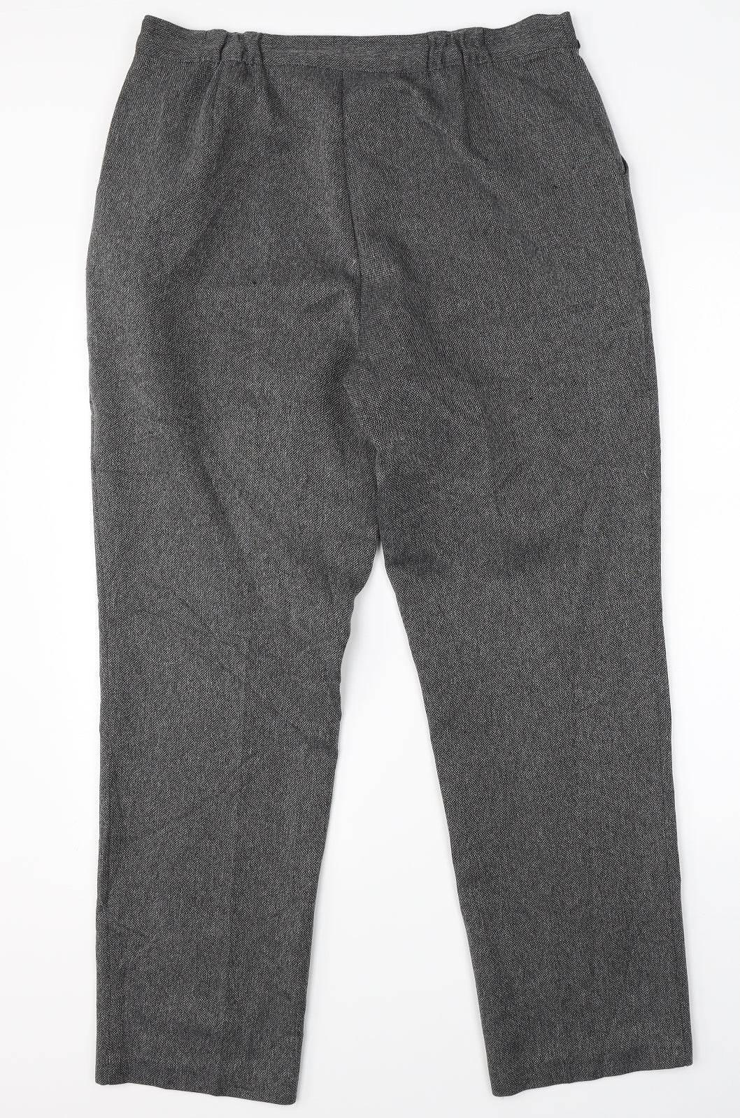 Marks & Spencer Womens Grey   Dress Pants Trousers Size 14 L28 in