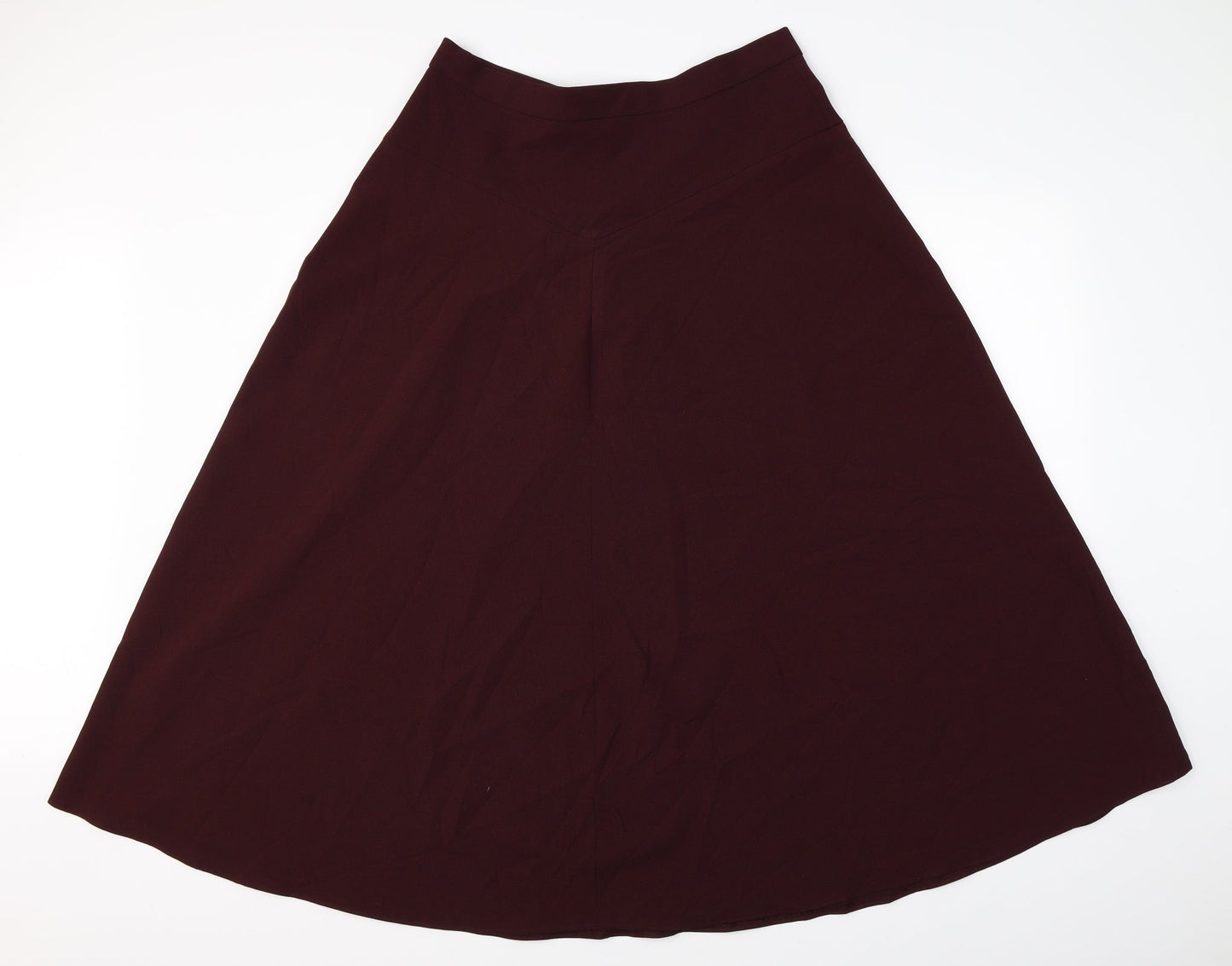 Preworn Womens Red   A-Line Skirt Size 32 in