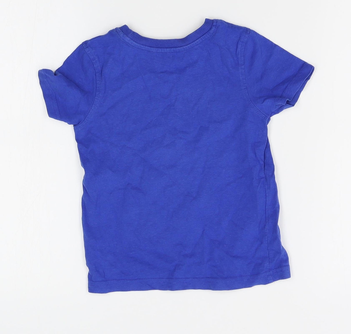 George Boys Blue   Basic T-Shirt Size 2-3 Years