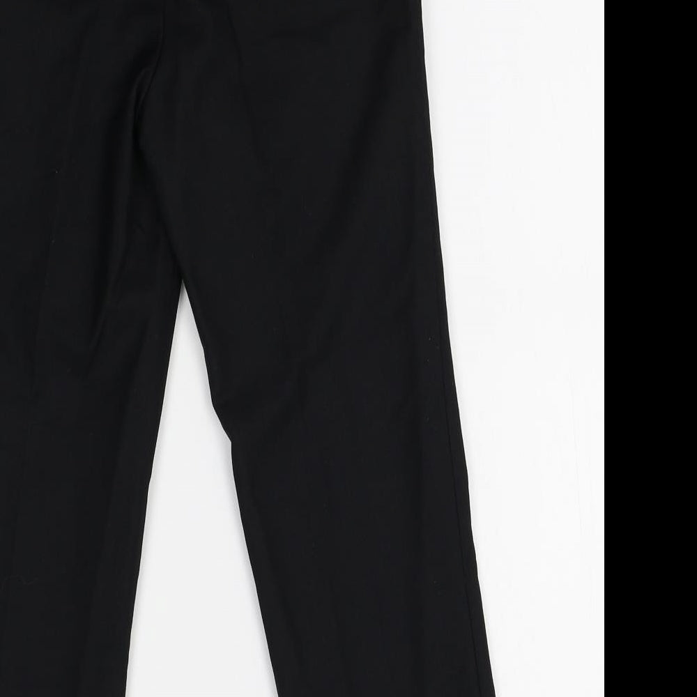 Samli Boys Black   Chino Trousers Size 7 Years - suit trousers