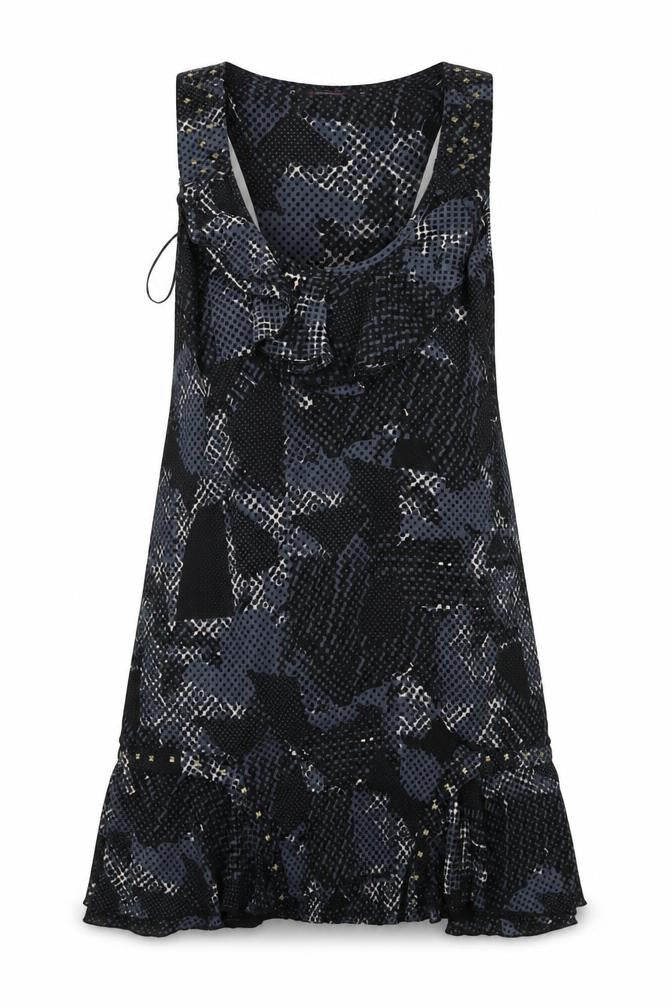Miss Selfridge Womens Blue   A-Line  Size 10