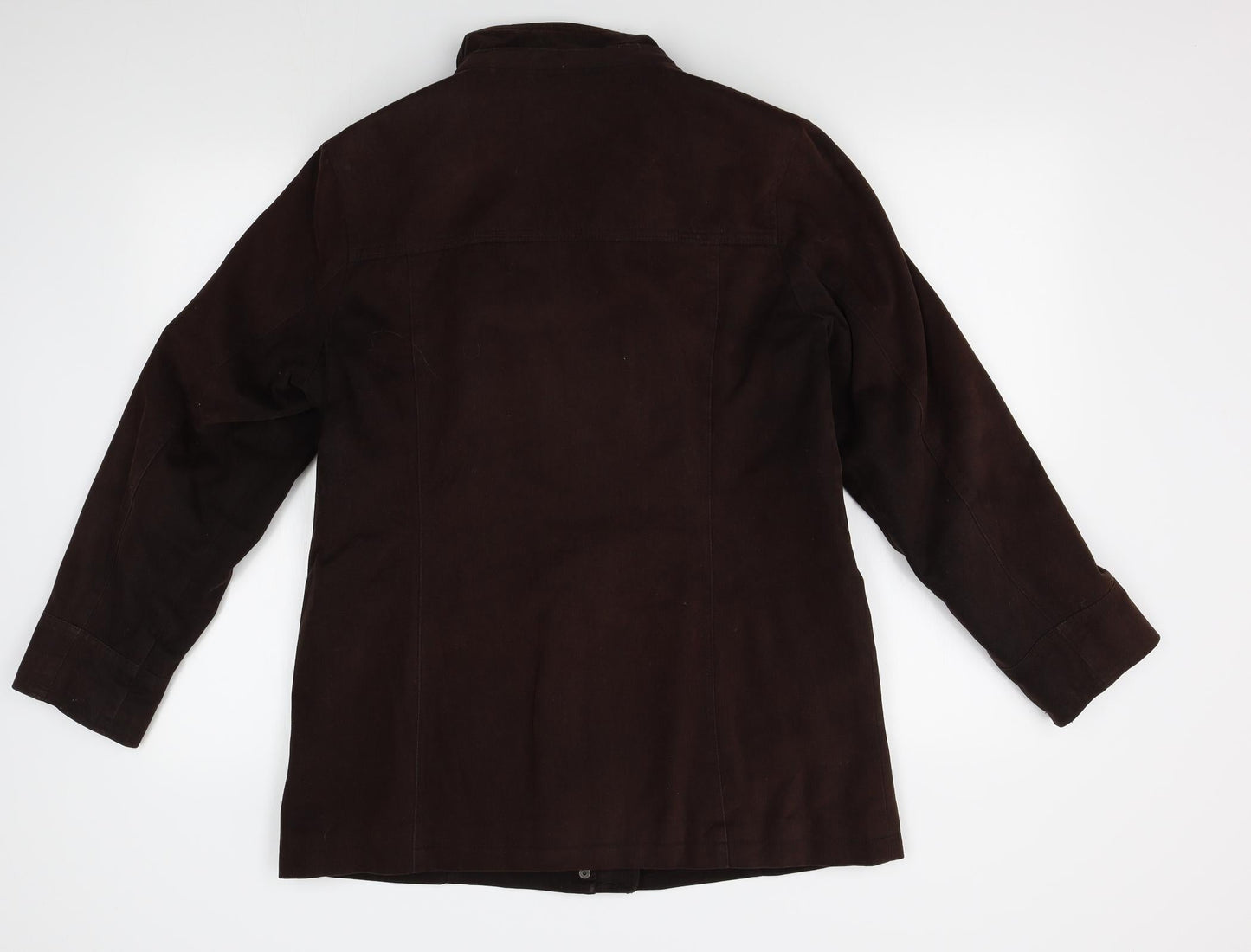 Maine Womens Brown   Jacket Coat Size 14