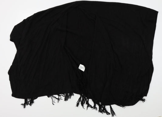 text Womens Black   Cape Jumper One Size