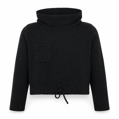 H&M Womens Black   Pullover Sweatshirt Size 6