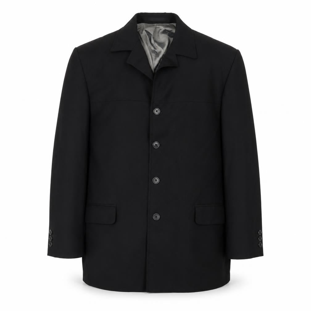 Johnathan Adams Mens Black   Jacket Suit Jacket Size 42