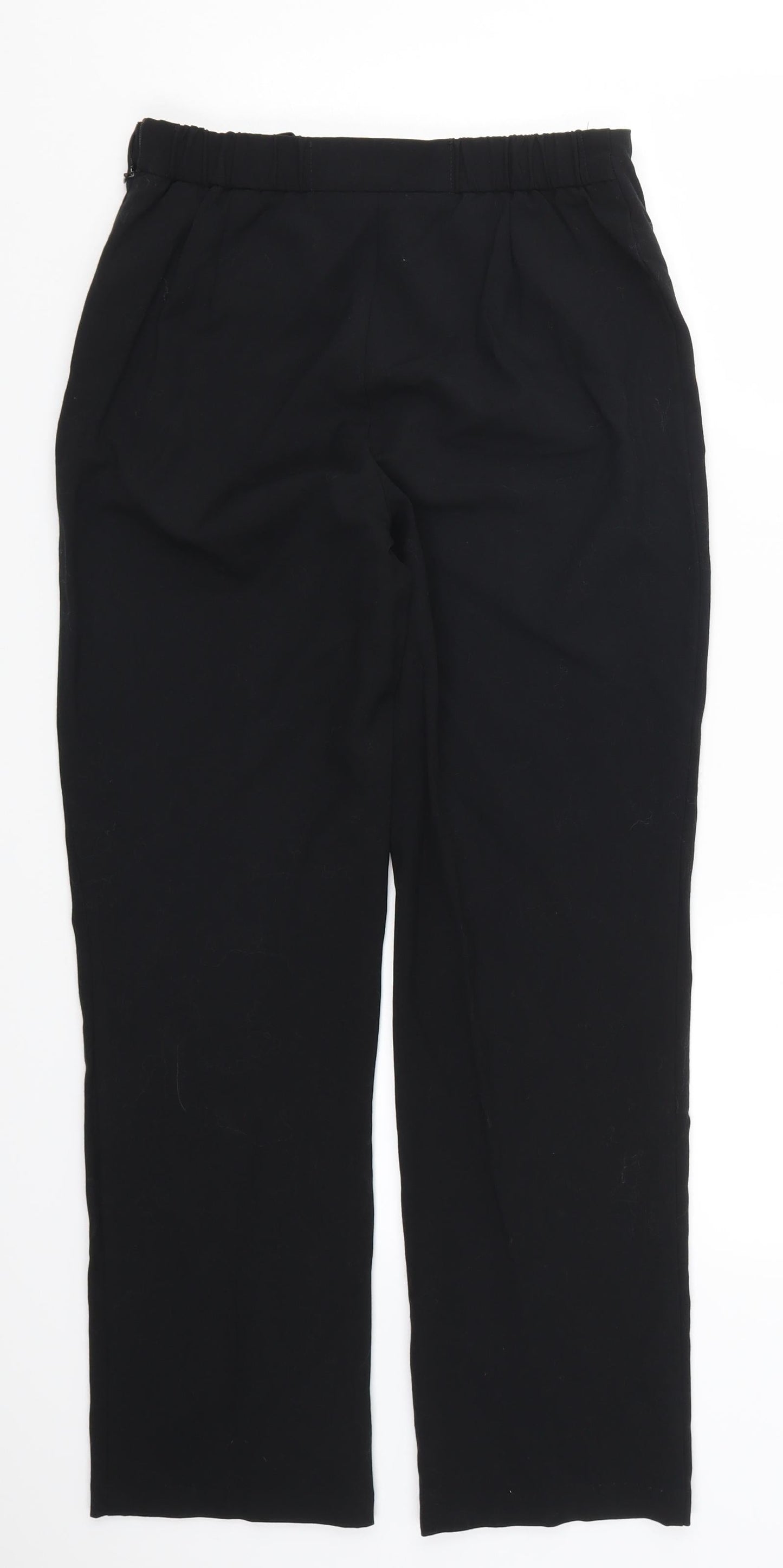 Marks and Spencer Womens Black   Trousers  Size 10 L28 in