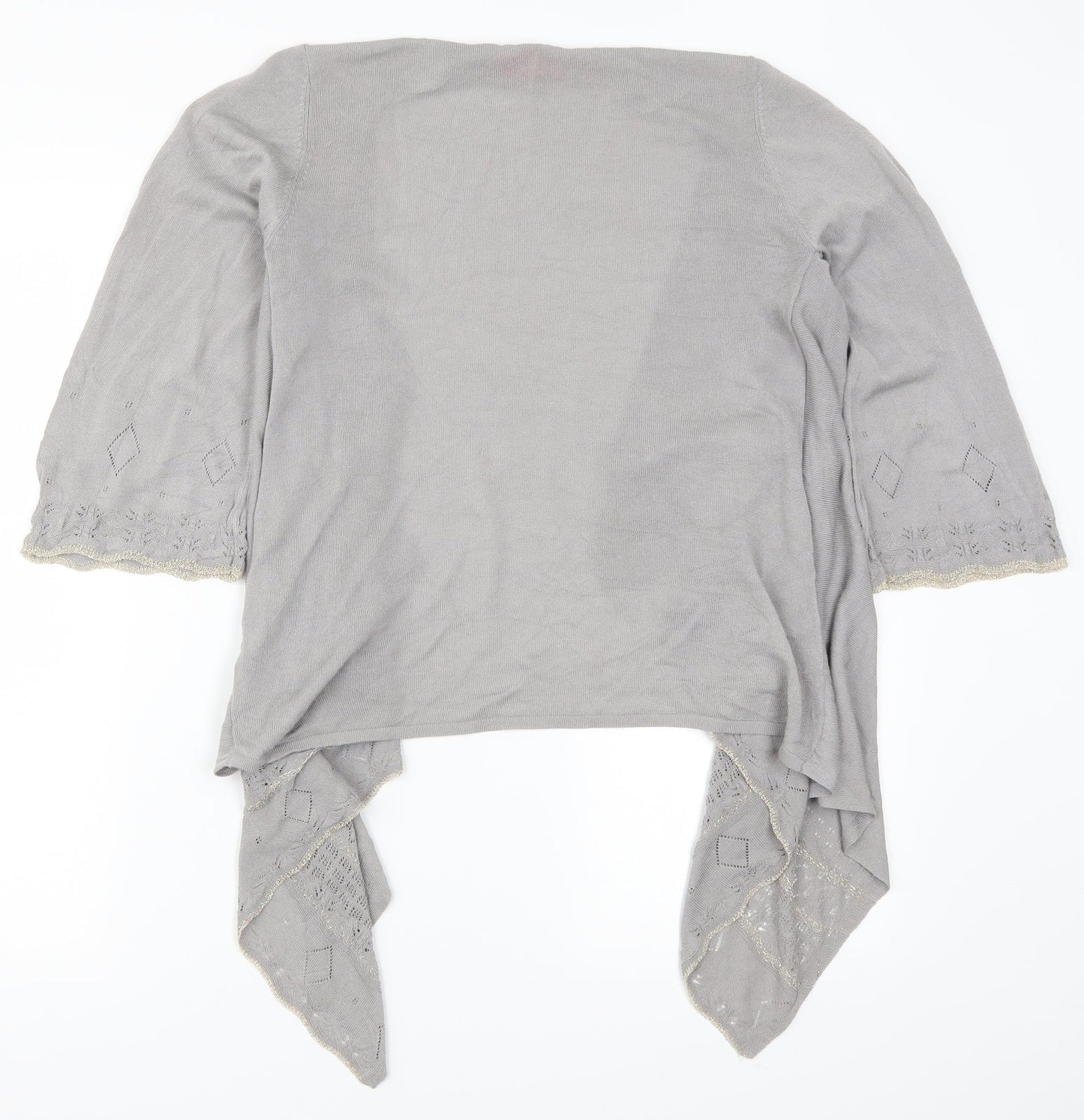 Monsoon Womens Grey   Cardigan Jumper Size M