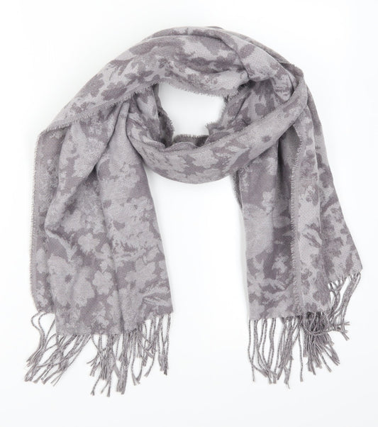 TU Womens Purple Floral   Scarf