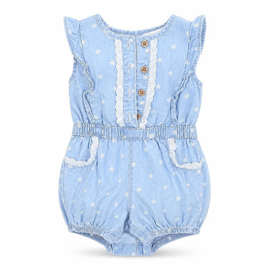 George Girls Blue   Dress Set Outfit/Set Size 0-3 Months