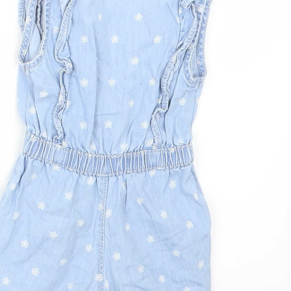 George Girls Blue   Dress Set Outfit/Set Size 0-3 Months