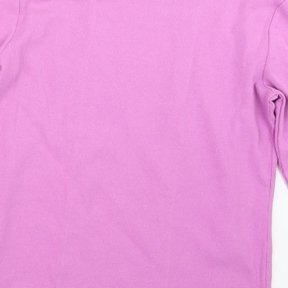 Next Womens Purple  Knit Pullover Jumper Size 14
