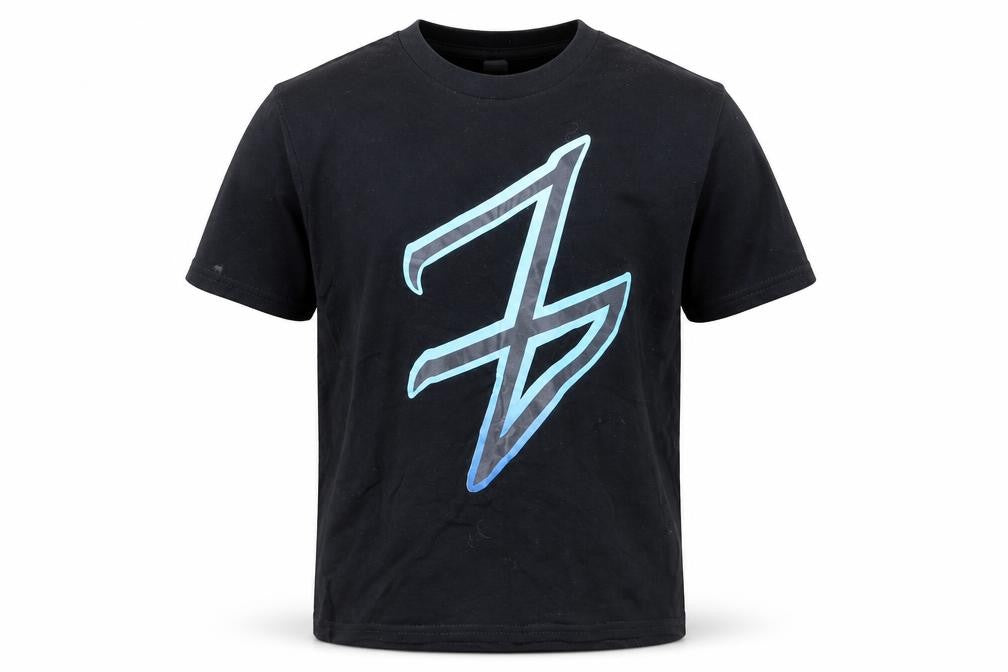 Anvil Boys Black  Jersey Basic T-Shirt Size L  - project parkour