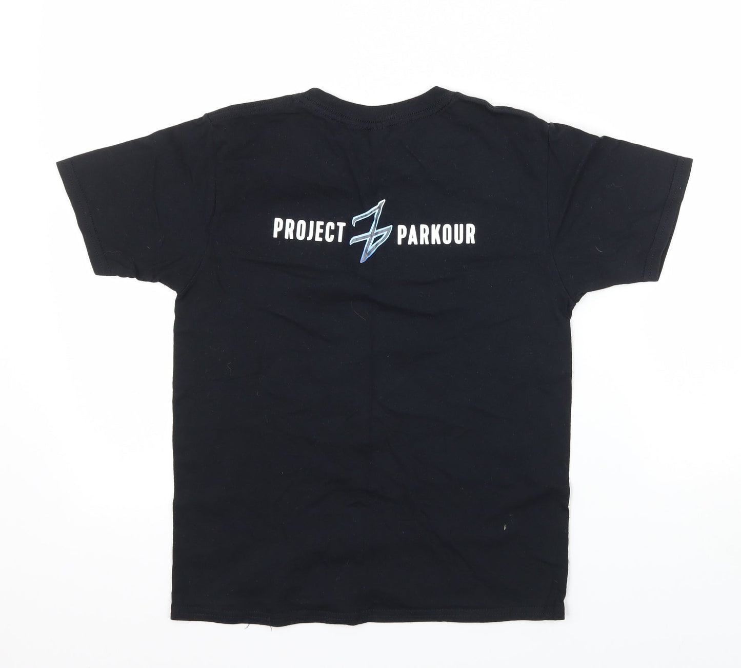 Anvil Boys Black  Jersey Basic T-Shirt Size L  - project parkour