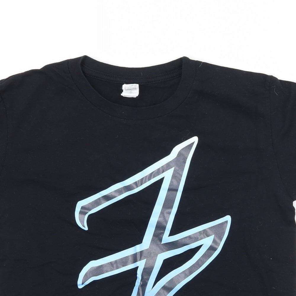 Anvil Boys Black  Jersey Basic T-Shirt Size L  - project parkour