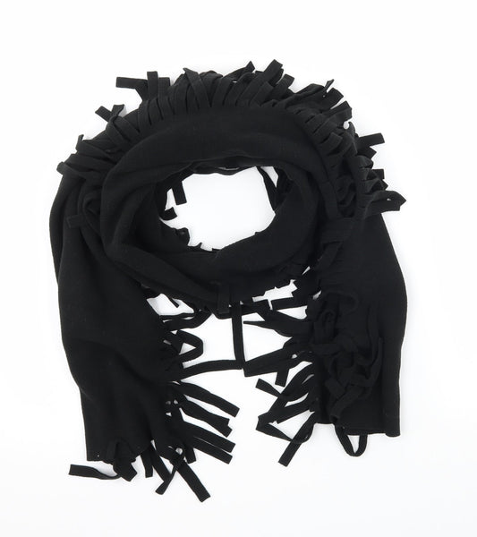 Preworn Womens Black  Knit  Scarf