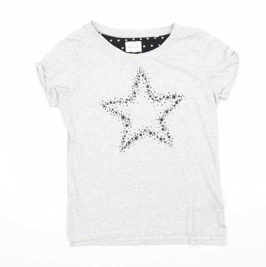 NEXT Womens Grey  Jersey Top Pyjama Top Size XS