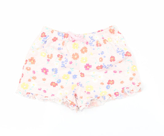 Matalan Girls Pink Floral Jersey  Pyjama Pants Size 2-3 Years
